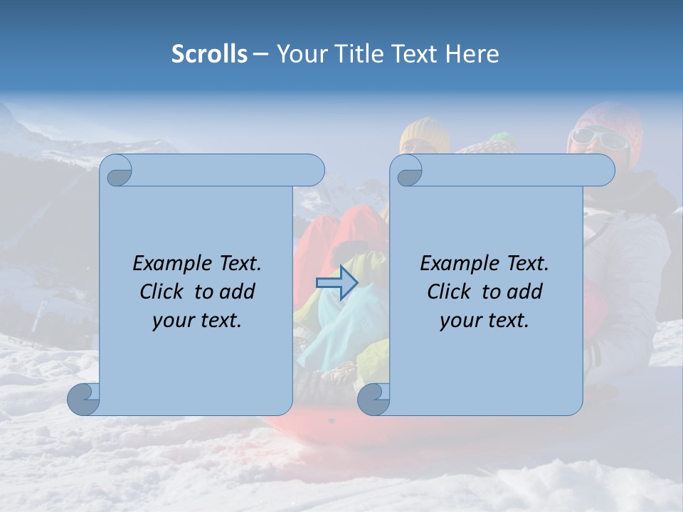 Hotel Freeze Winter PowerPoint Template