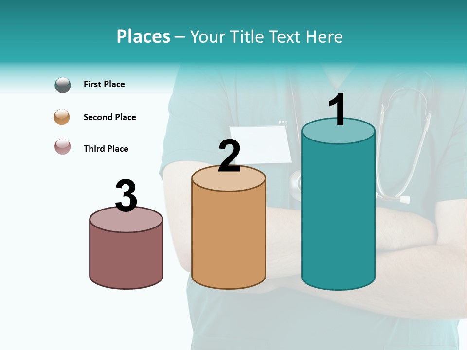 Confident Laugh Green PowerPoint Template