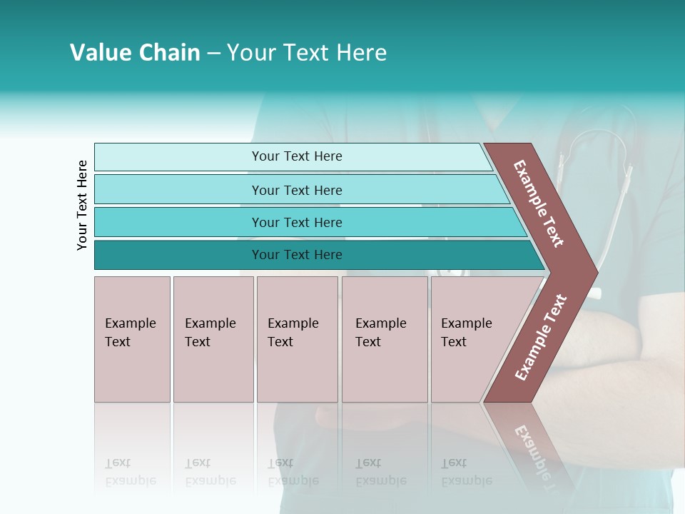 Confident Laugh Green PowerPoint Template