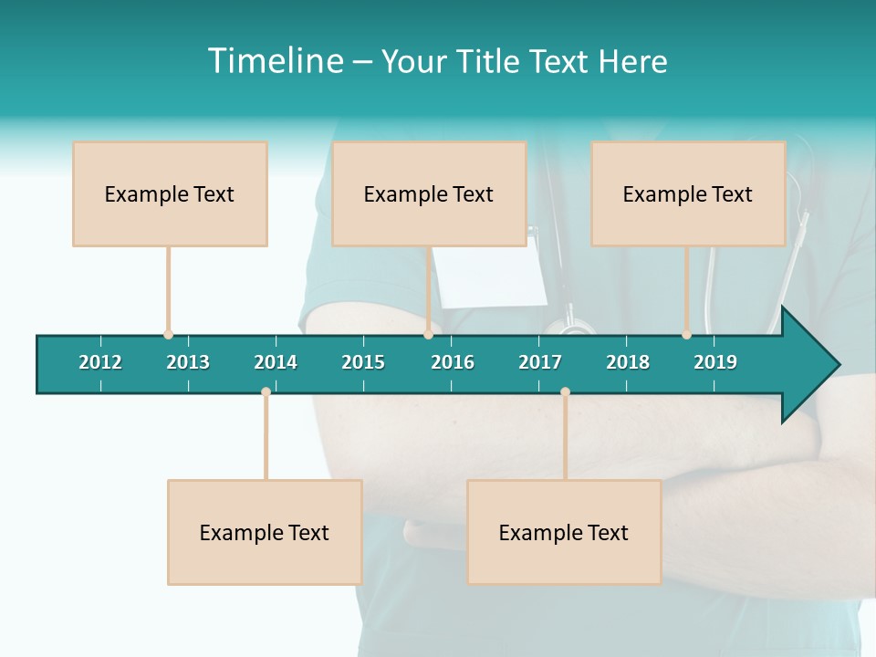 Confident Laugh Green PowerPoint Template