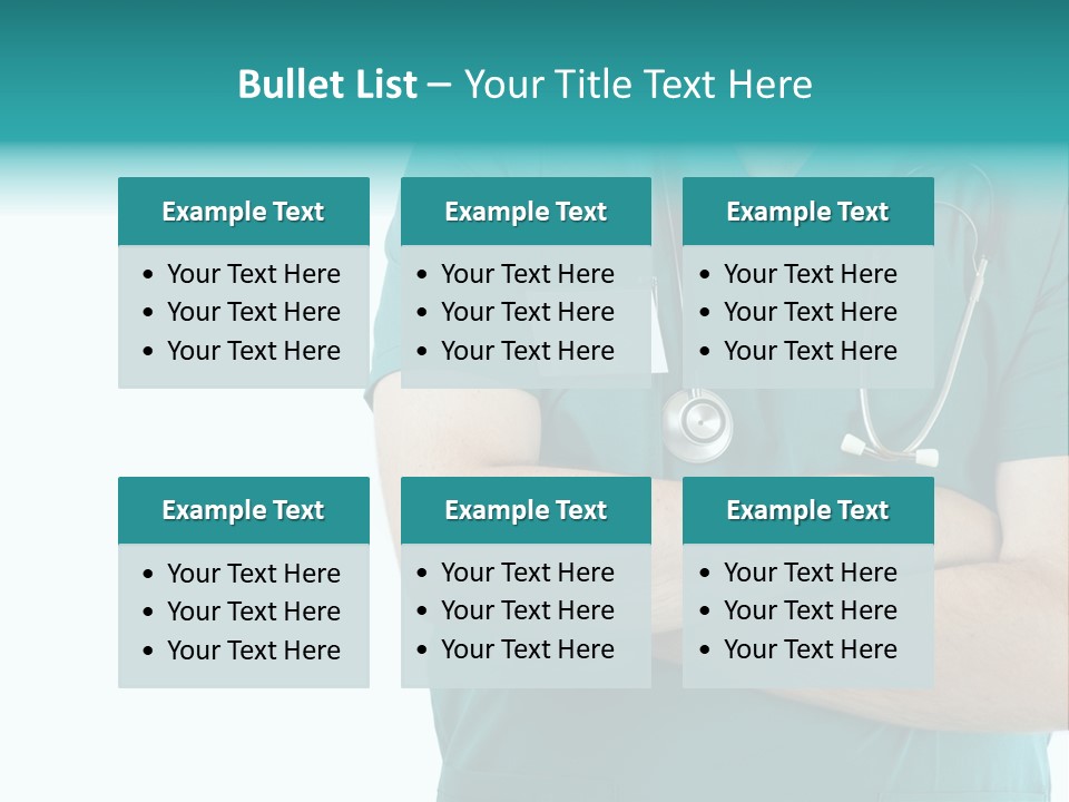 Confident Laugh Green PowerPoint Template