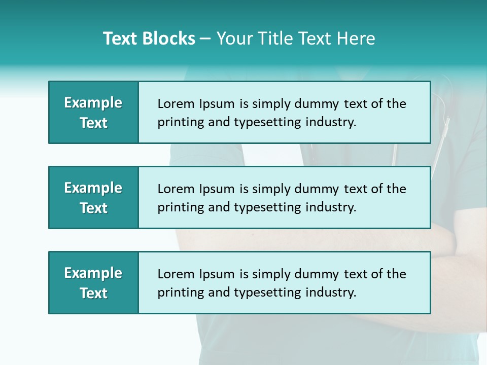 Confident Laugh Green PowerPoint Template