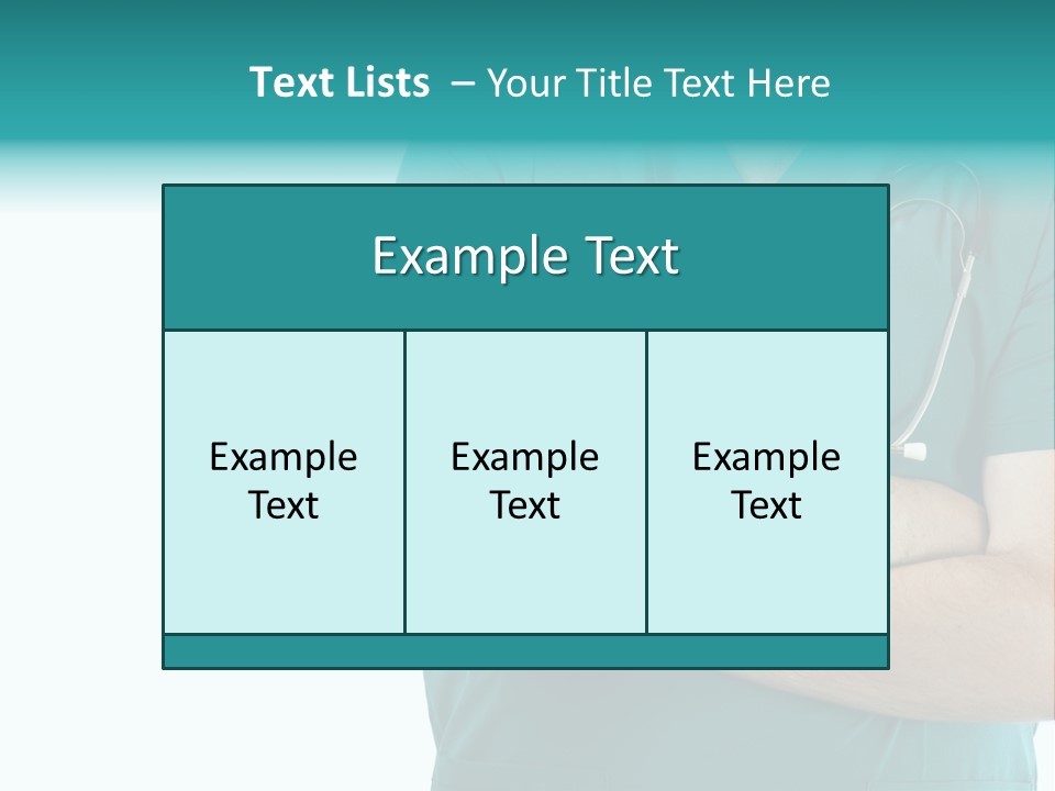 Confident Laugh Green PowerPoint Template