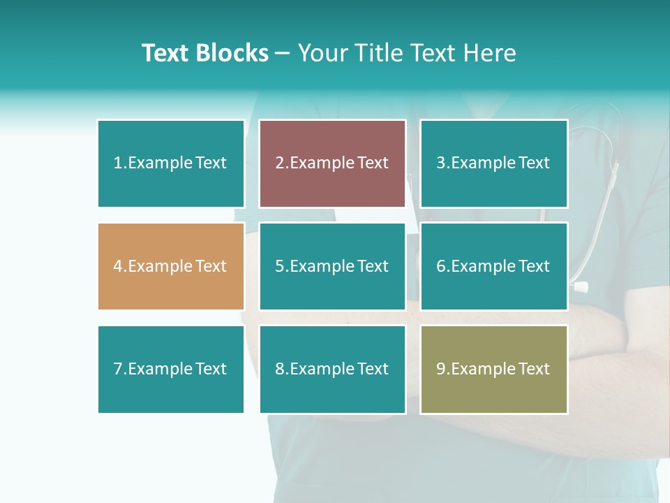 Confident Laugh Green PowerPoint Template