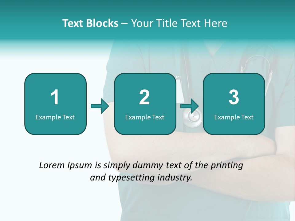 Confident Laugh Green PowerPoint Template