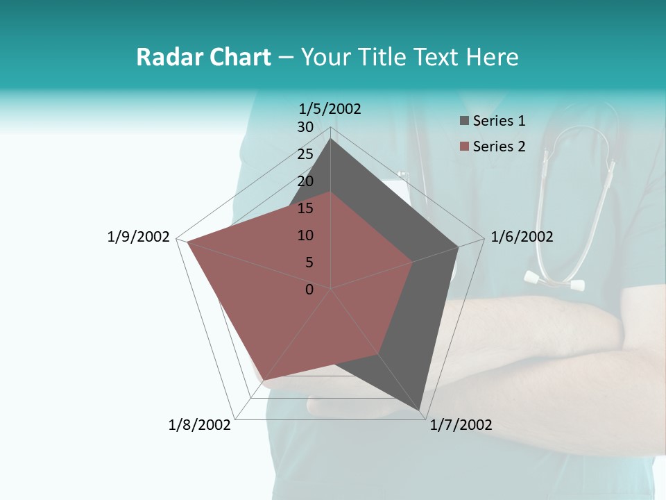 Confident Laugh Green PowerPoint Template