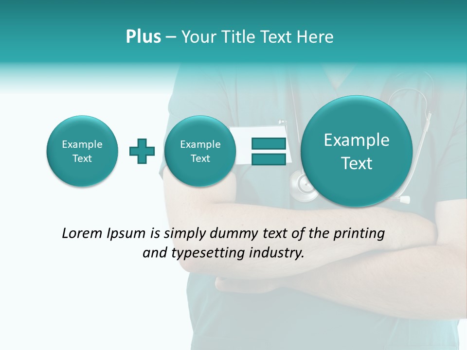 Confident Laugh Green PowerPoint Template