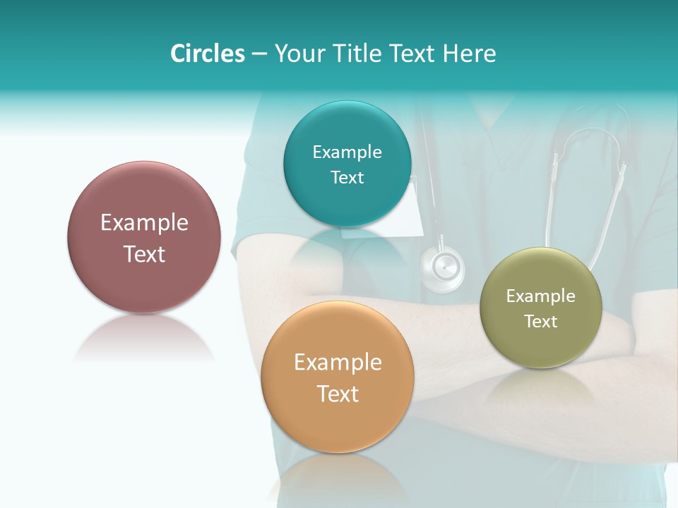 Confident Laugh Green PowerPoint Template