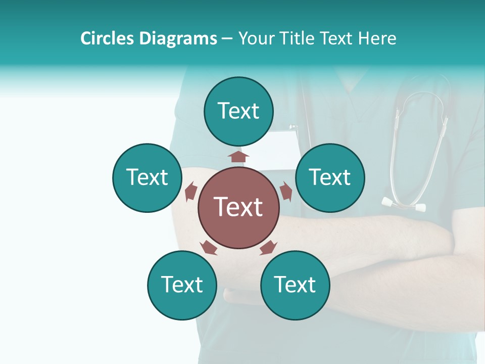 Confident Laugh Green PowerPoint Template