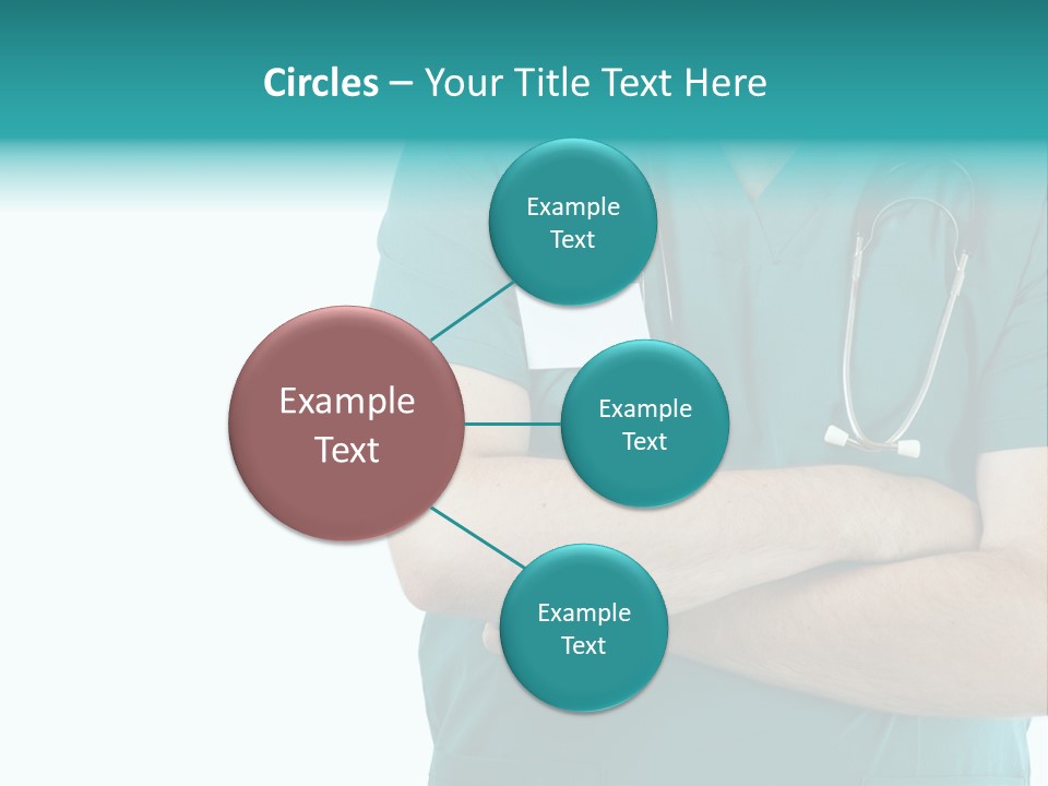 Confident Laugh Green PowerPoint Template