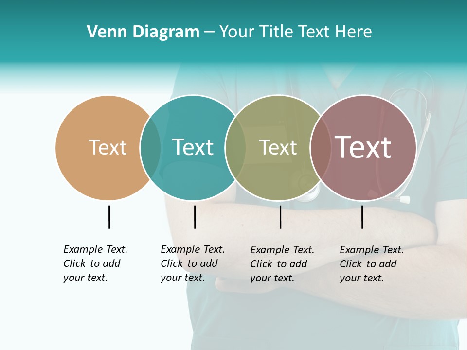 Confident Laugh Green PowerPoint Template