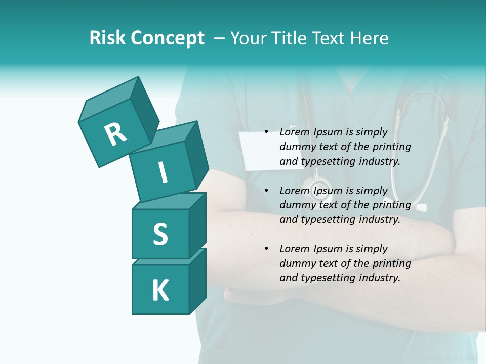 Confident Laugh Green PowerPoint Template