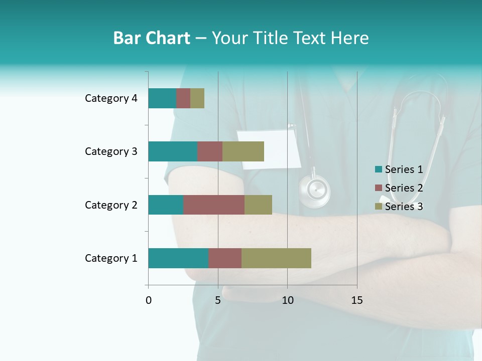 Confident Laugh Green PowerPoint Template