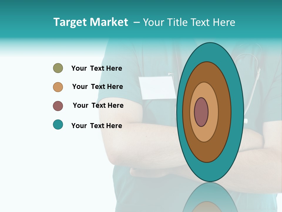 Confident Laugh Green PowerPoint Template