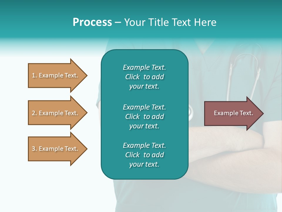 Confident Laugh Green PowerPoint Template