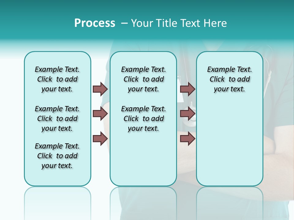 Confident Laugh Green PowerPoint Template