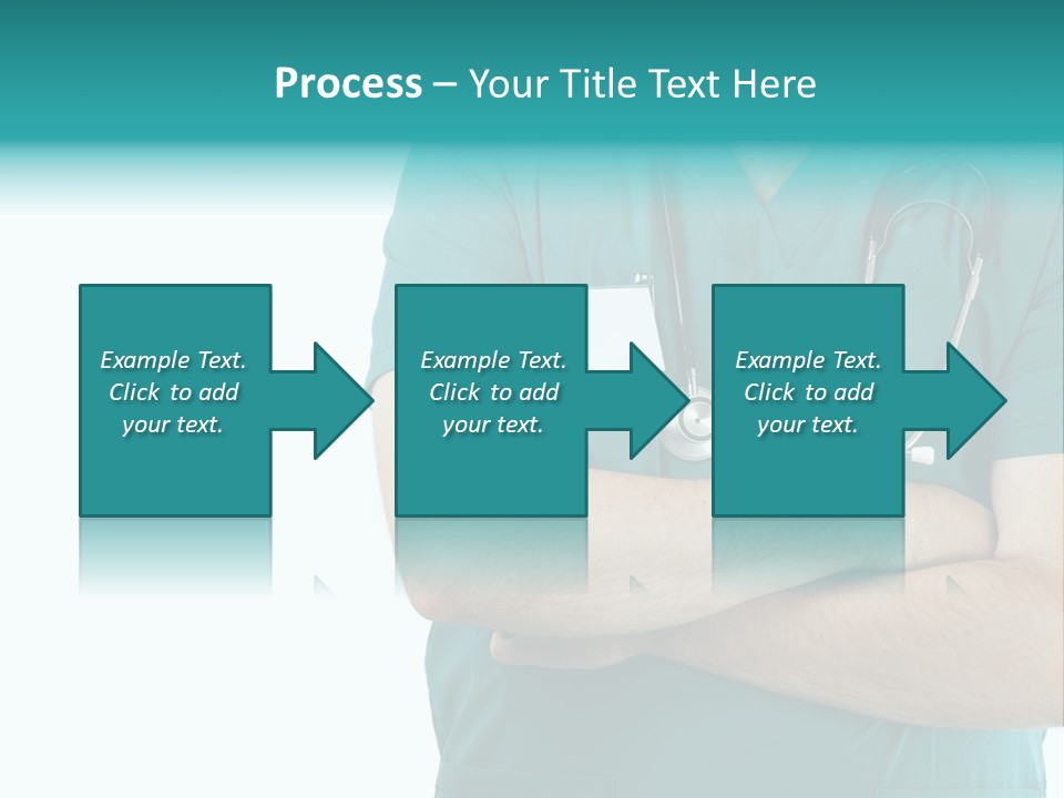 Confident Laugh Green PowerPoint Template