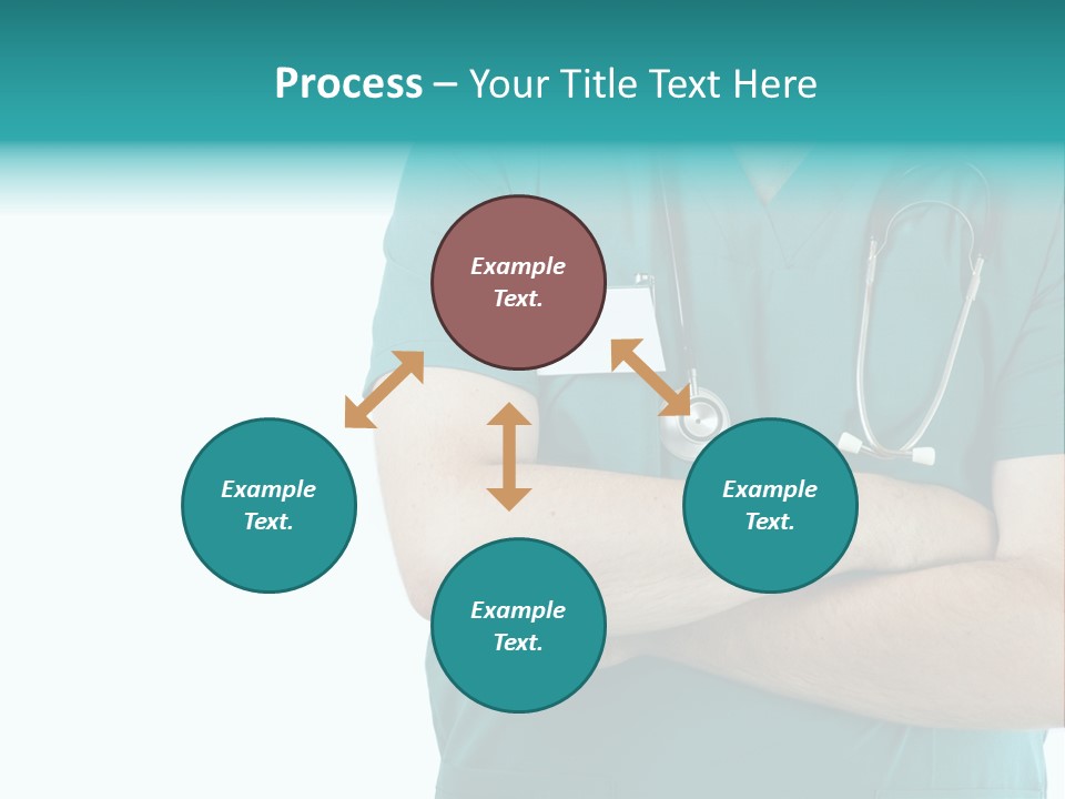 Confident Laugh Green PowerPoint Template