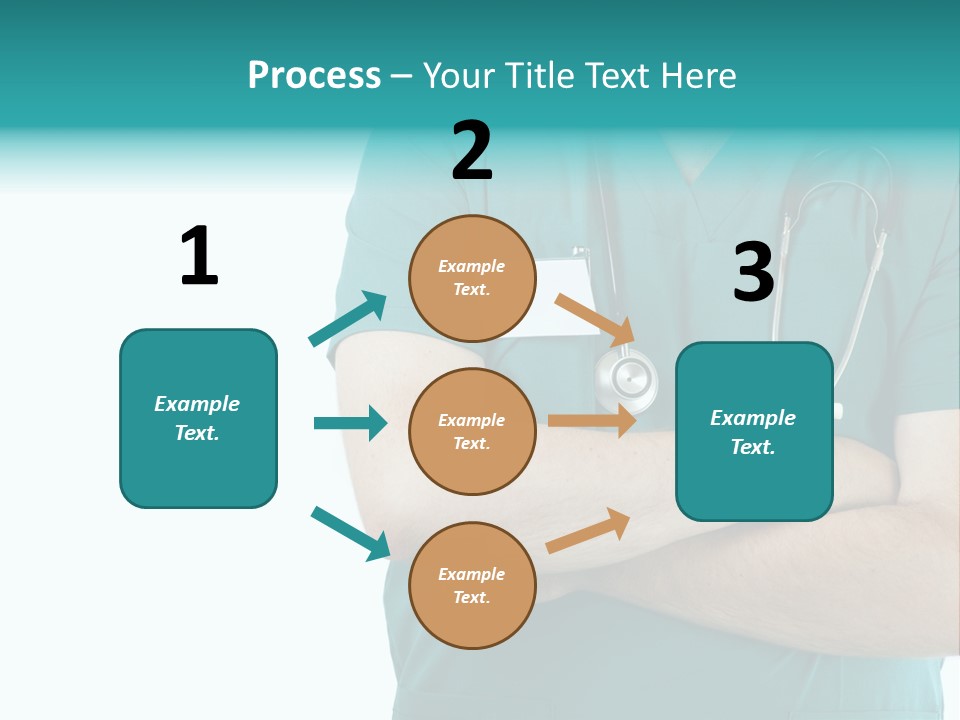 Confident Laugh Green PowerPoint Template