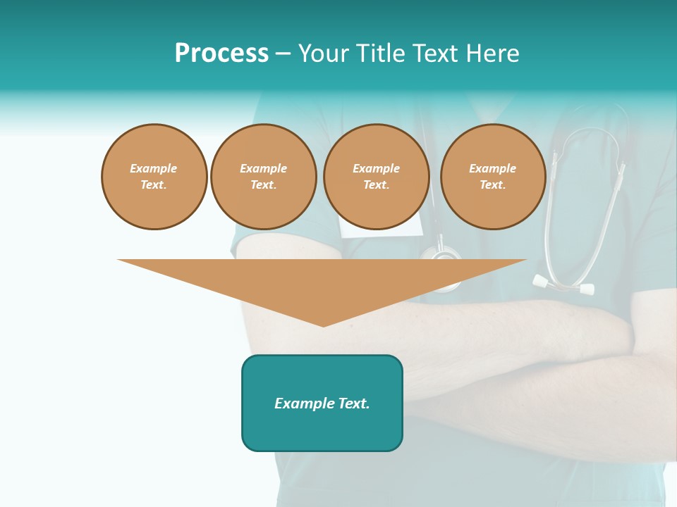 Confident Laugh Green PowerPoint Template