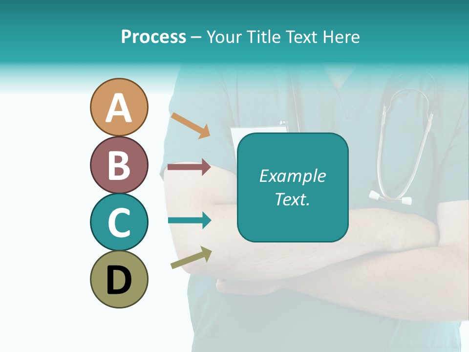 Confident Laugh Green PowerPoint Template