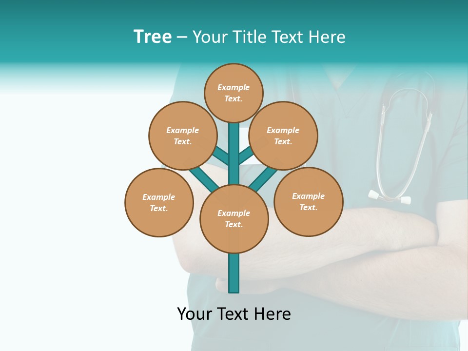 Confident Laugh Green PowerPoint Template