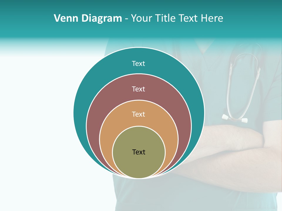 Confident Laugh Green PowerPoint Template