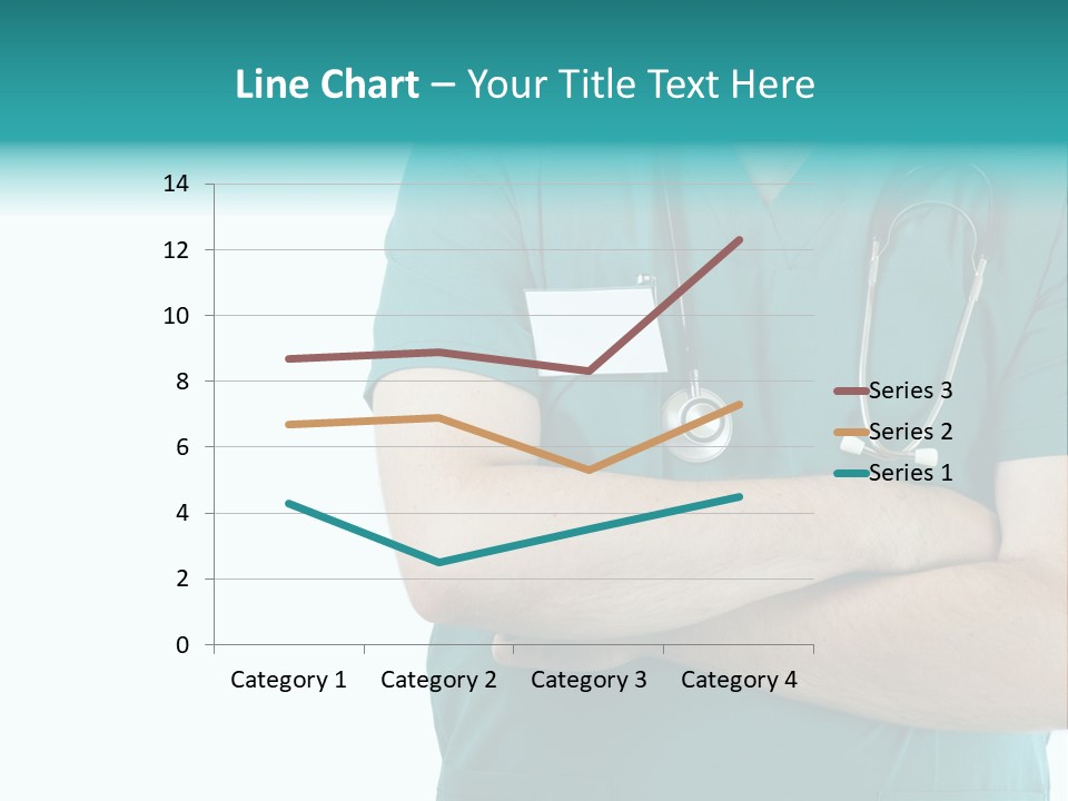 Confident Laugh Green PowerPoint Template
