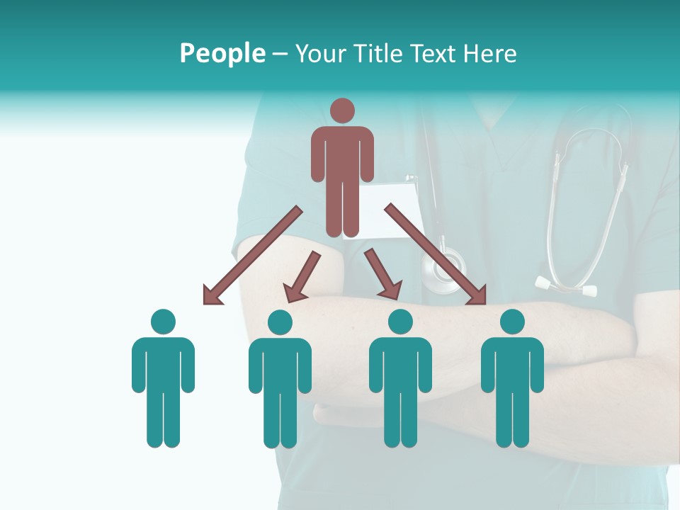 Confident Laugh Green PowerPoint Template