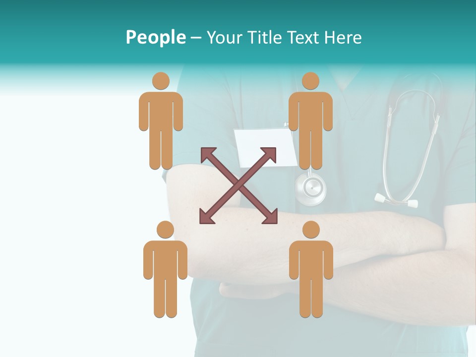 Confident Laugh Green PowerPoint Template