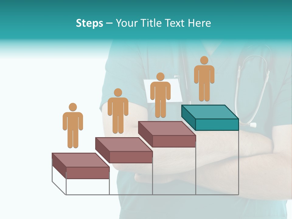 Confident Laugh Green PowerPoint Template