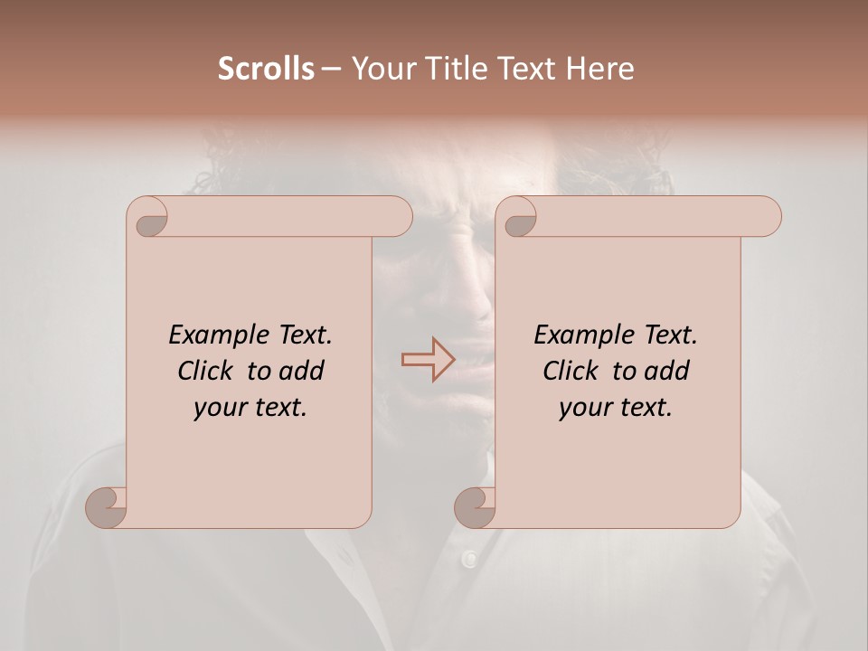Sob Cry Weep PowerPoint Template