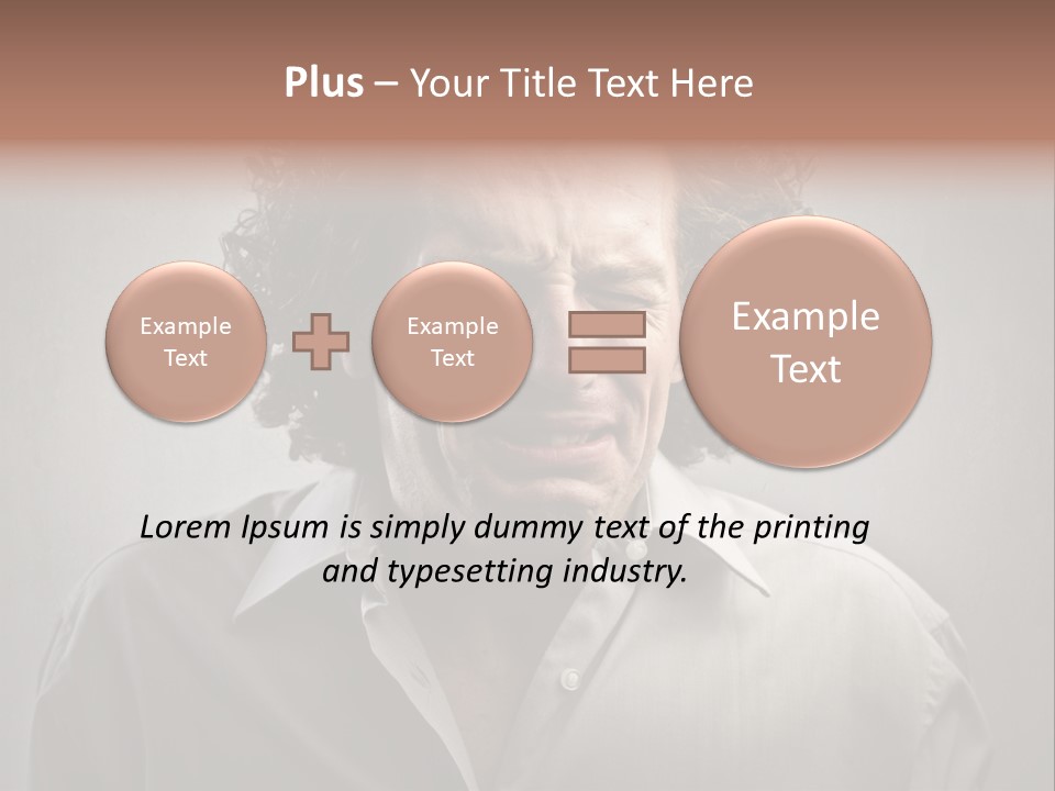 Sob Cry Weep PowerPoint Template