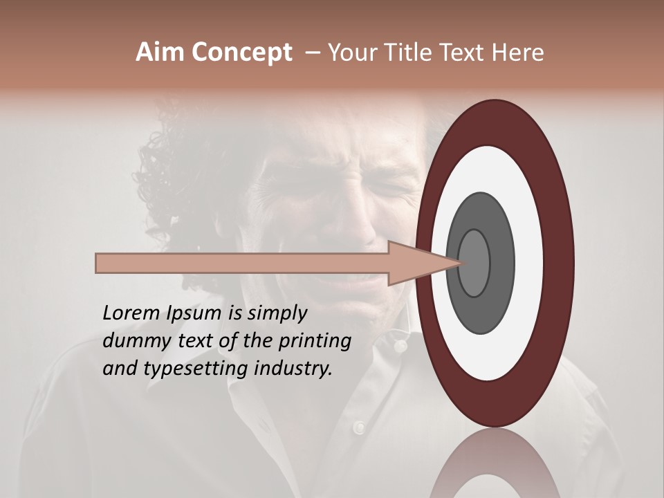 Sob Cry Weep PowerPoint Template