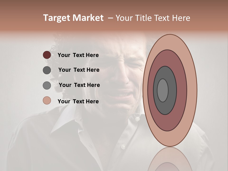 Sob Cry Weep PowerPoint Template