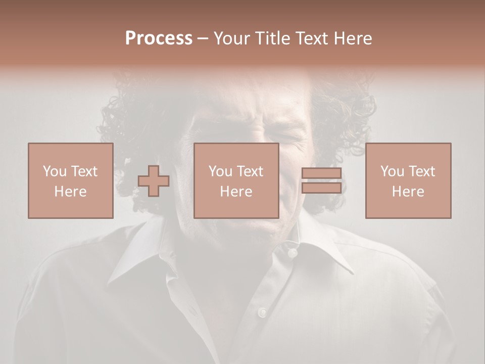 Sob Cry Weep PowerPoint Template