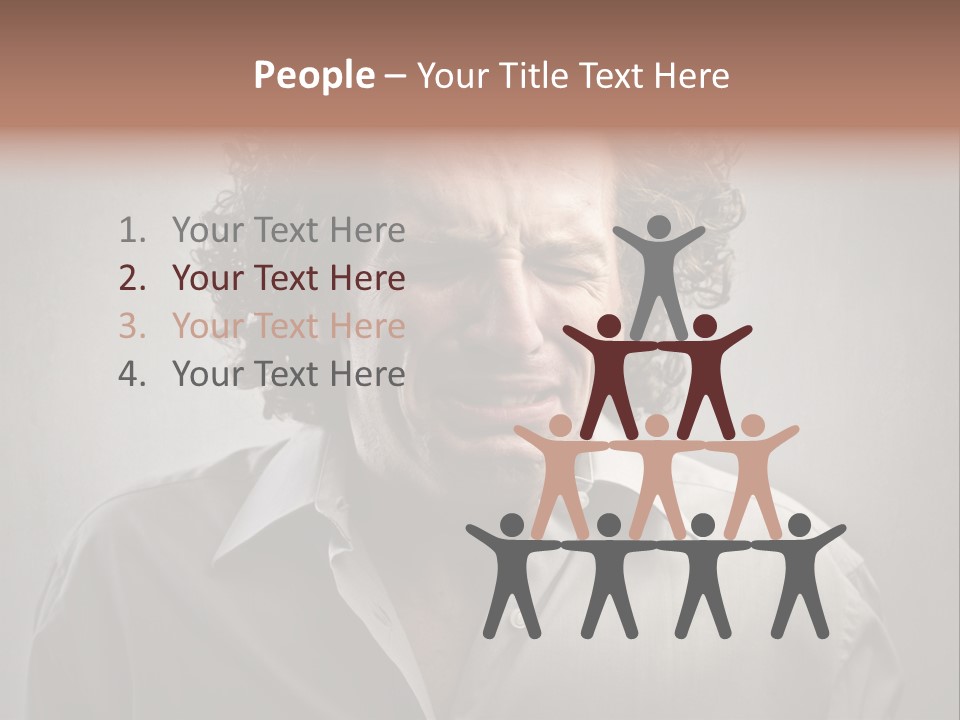 Sob Cry Weep PowerPoint Template