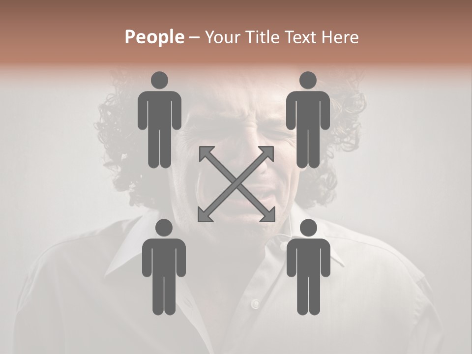 Sob Cry Weep PowerPoint Template