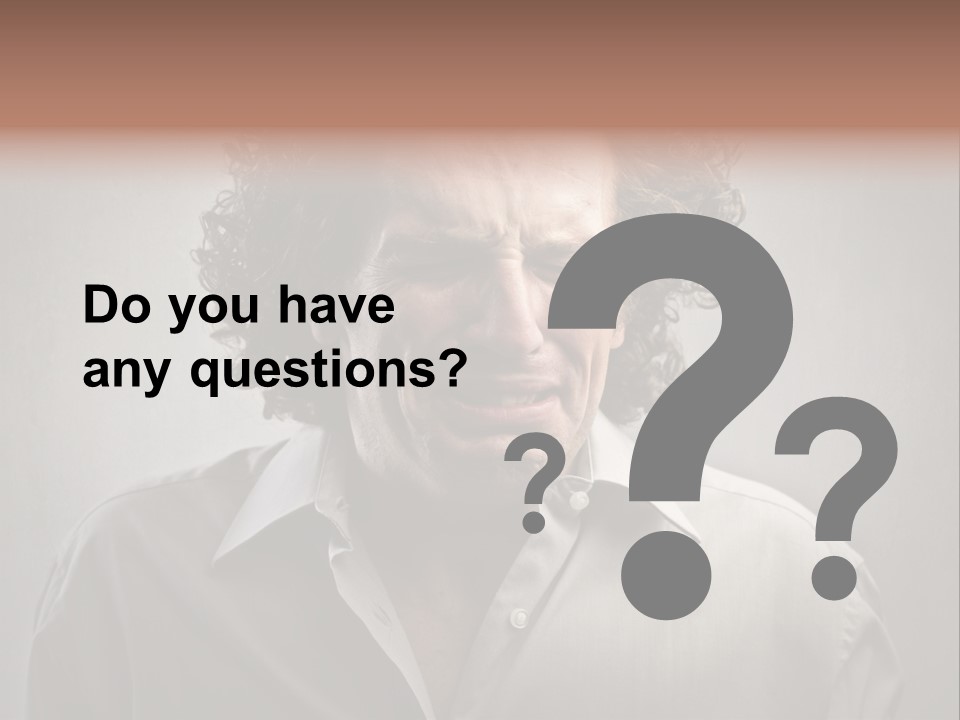 Sob Cry Weep PowerPoint Template