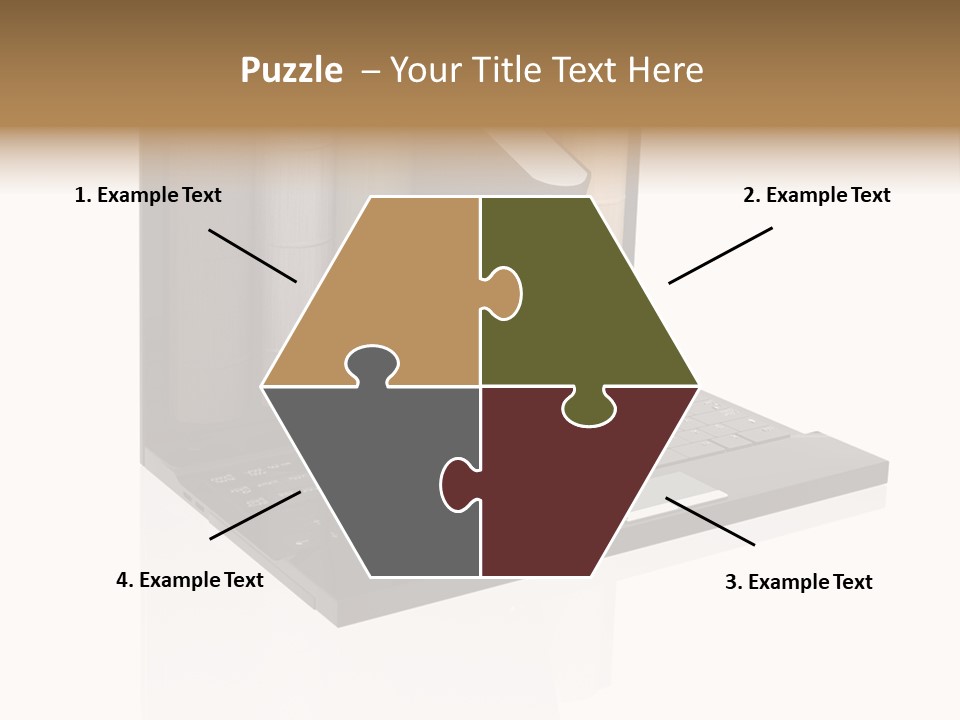 Hand Encyclopedia Symbol PowerPoint Template