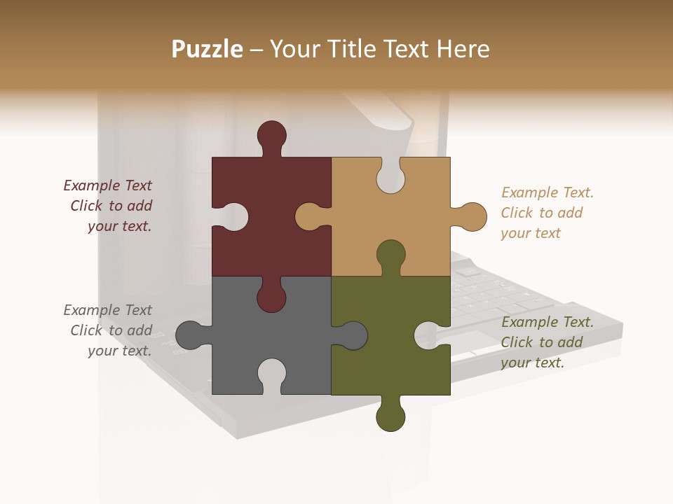 Hand Encyclopedia Symbol PowerPoint Template