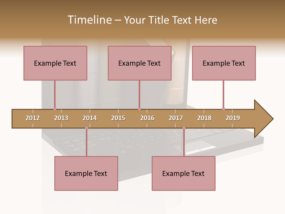 Hand Encyclopedia Symbol PowerPoint Template
