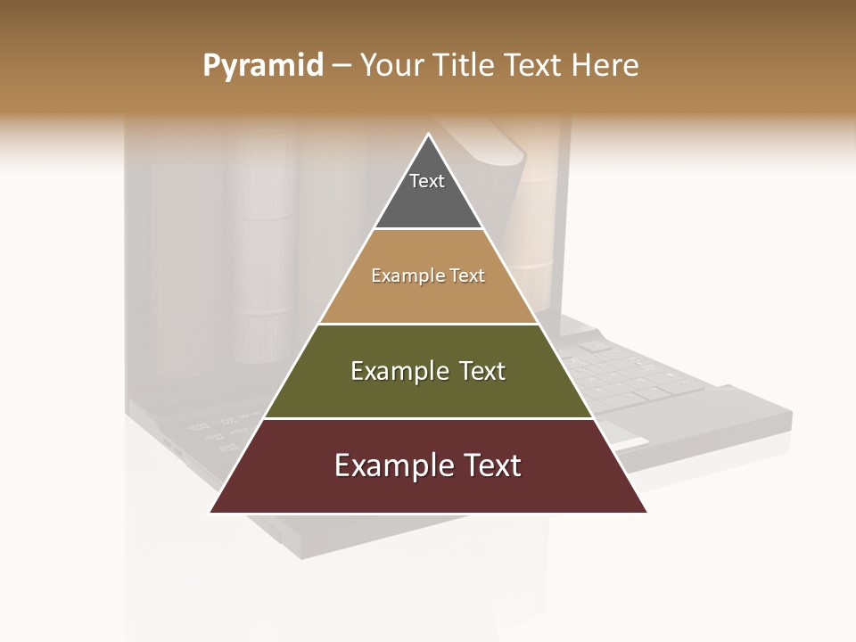 Hand Encyclopedia Symbol PowerPoint Template