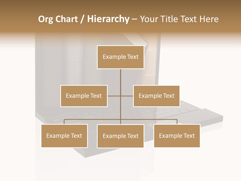 Hand Encyclopedia Symbol PowerPoint Template