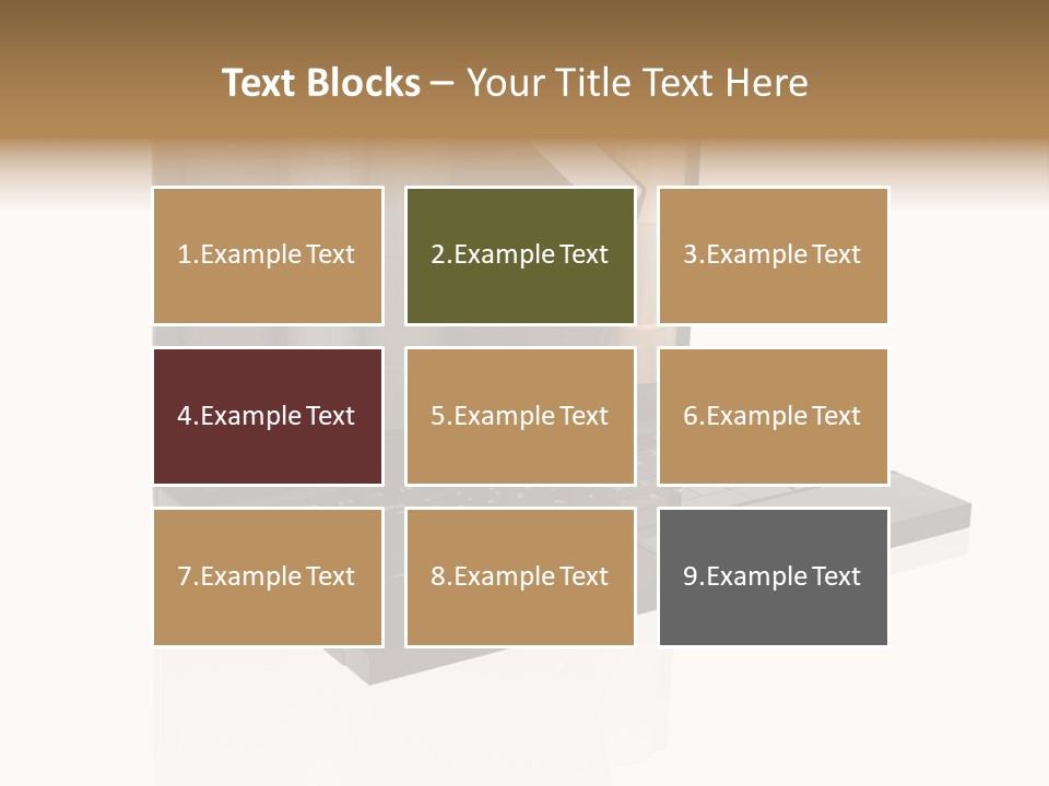 Hand Encyclopedia Symbol PowerPoint Template