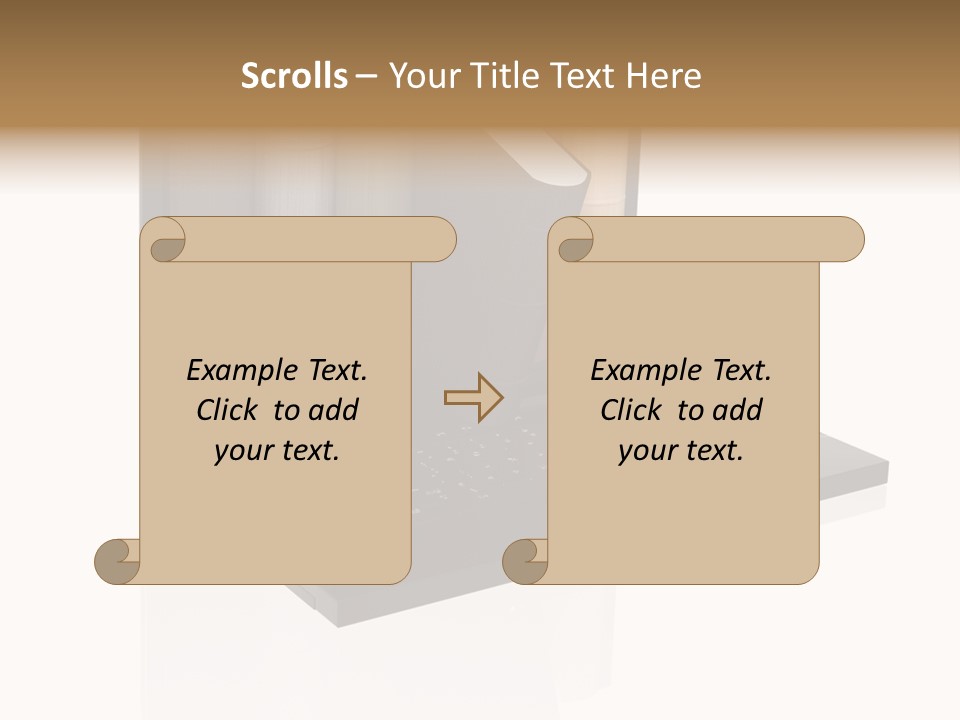 Hand Encyclopedia Symbol PowerPoint Template