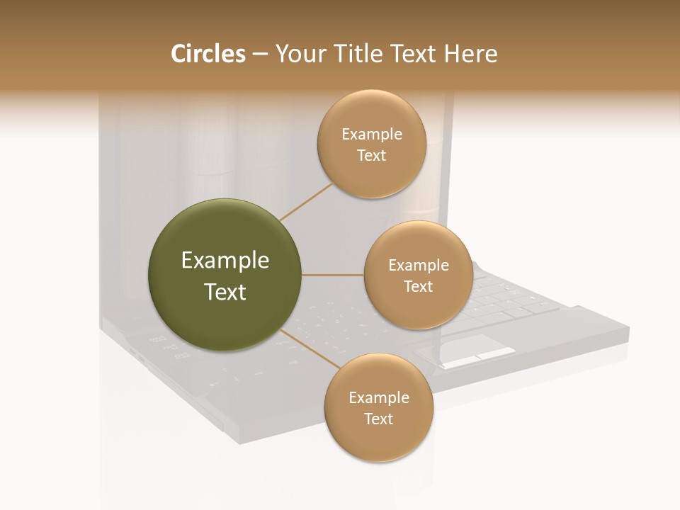 Hand Encyclopedia Symbol PowerPoint Template