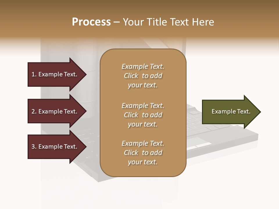 Hand Encyclopedia Symbol PowerPoint Template