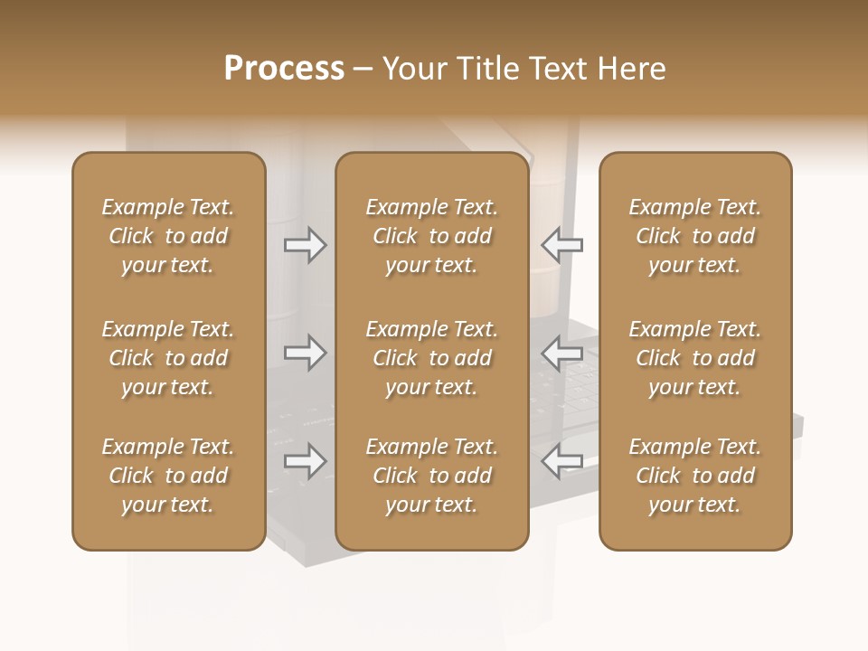 Hand Encyclopedia Symbol PowerPoint Template