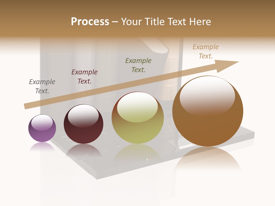 Hand Encyclopedia Symbol PowerPoint Template